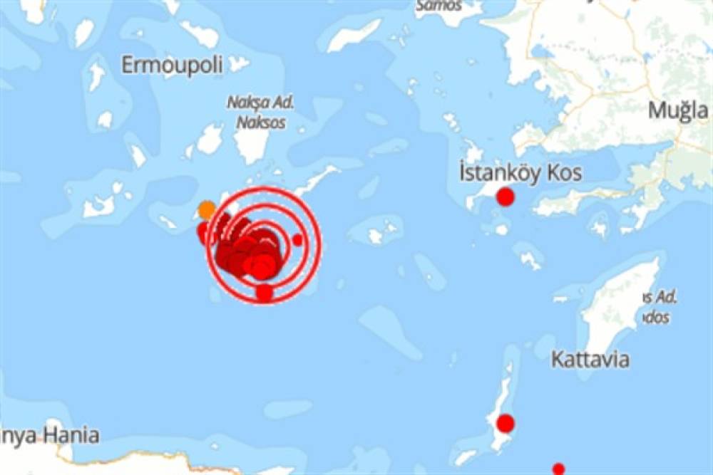 Akdeniz'de deprem