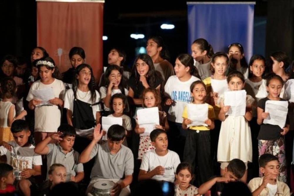 Kervanpınarlı &ccedil;ocuklar m&uuml;zik eğitimini konserle ta&ccedil;landırdı
