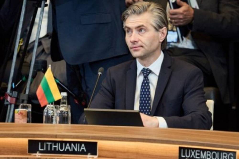 Budrys: Kiev&rsquo;deki B&uuml;y&uuml;kel&ccedil;iliğimiz Rus saldırısında hasar g&ouml;rd&uuml;