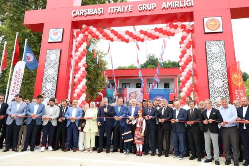 &Ccedil;arşıbaşı&rsquo;na modern itfaiye hizmet binası kazandırıldı