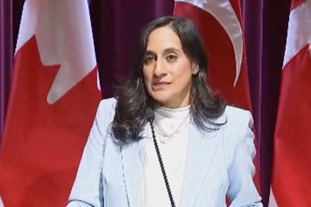 Kanada Dışişleri Bakanı Anand, Kurtuluş G&uuml;n&uuml;'nde k&ouml;lelik mirasına dikkat &ccedil;ekti