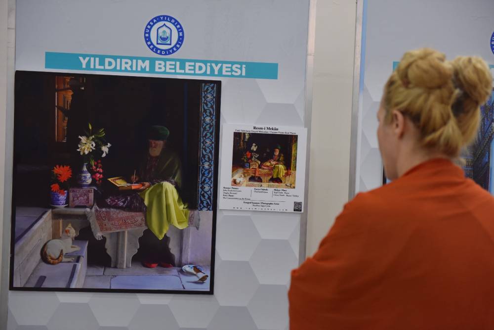 Yıldırım'da Resm-i Mekan sergisi açıldı