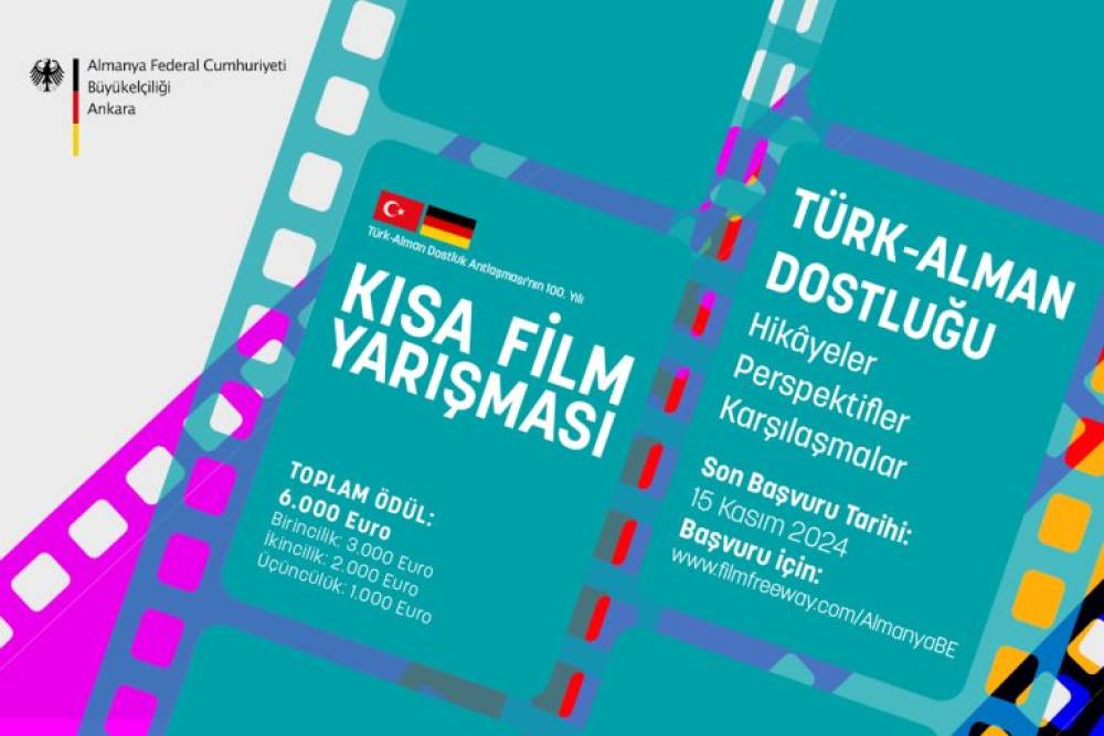 Almanya Büyükelçiliği Kısa Film Yarışması başvuruları başladı