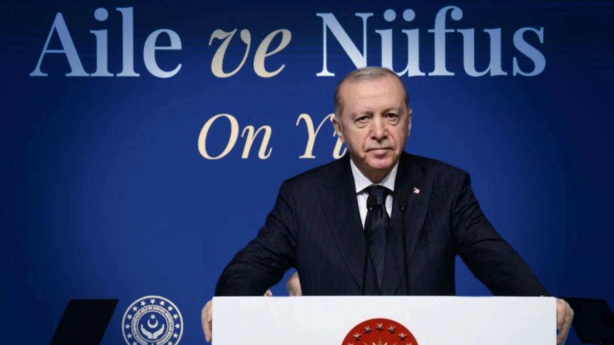 Aile ve n&uuml;fus politikalarında yeni yol haritası: Cumhurbaşkanı Erdoğan 5 hedefi a&ccedil;ıkladı