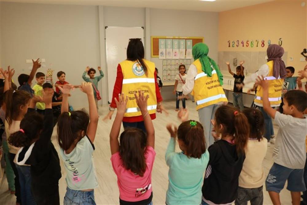 Haliliye Belediyesi psikologlarından çocuklara destek