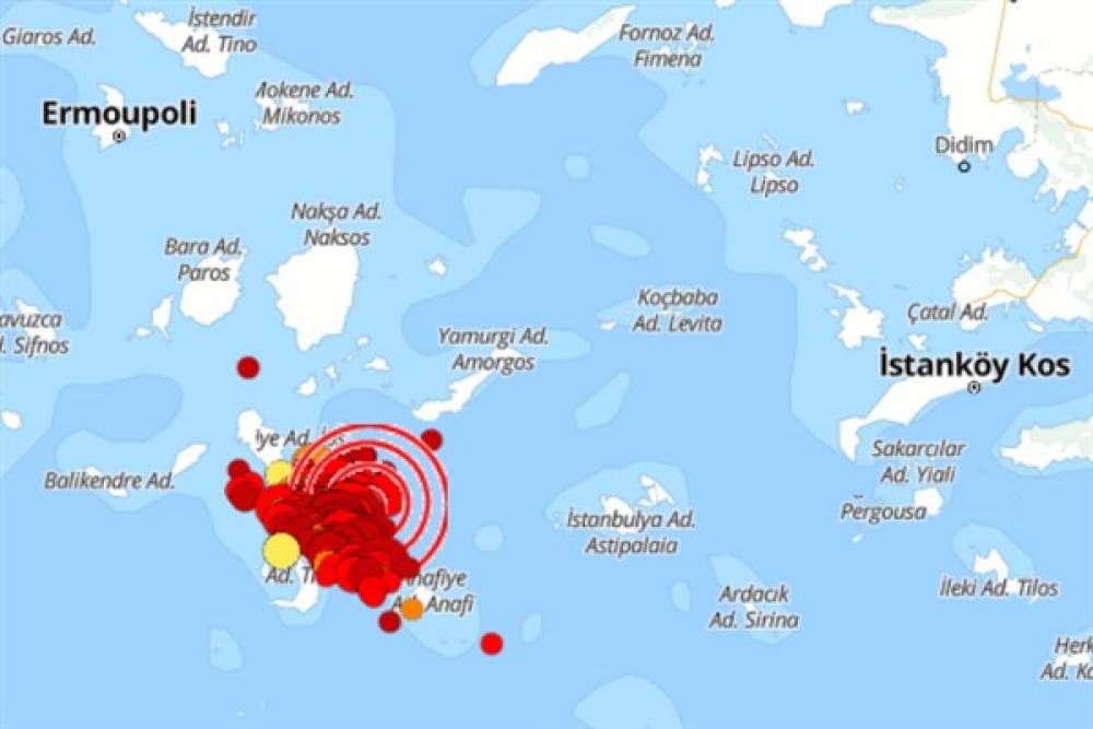 Ege Denizi’nde deprem