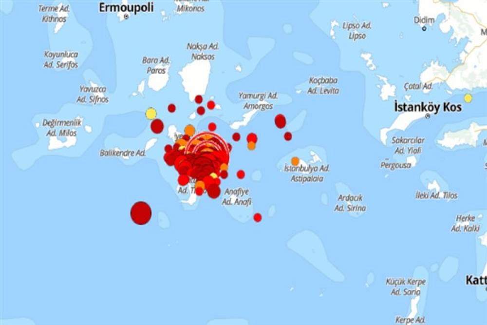 Ege Denizi’nde deprem