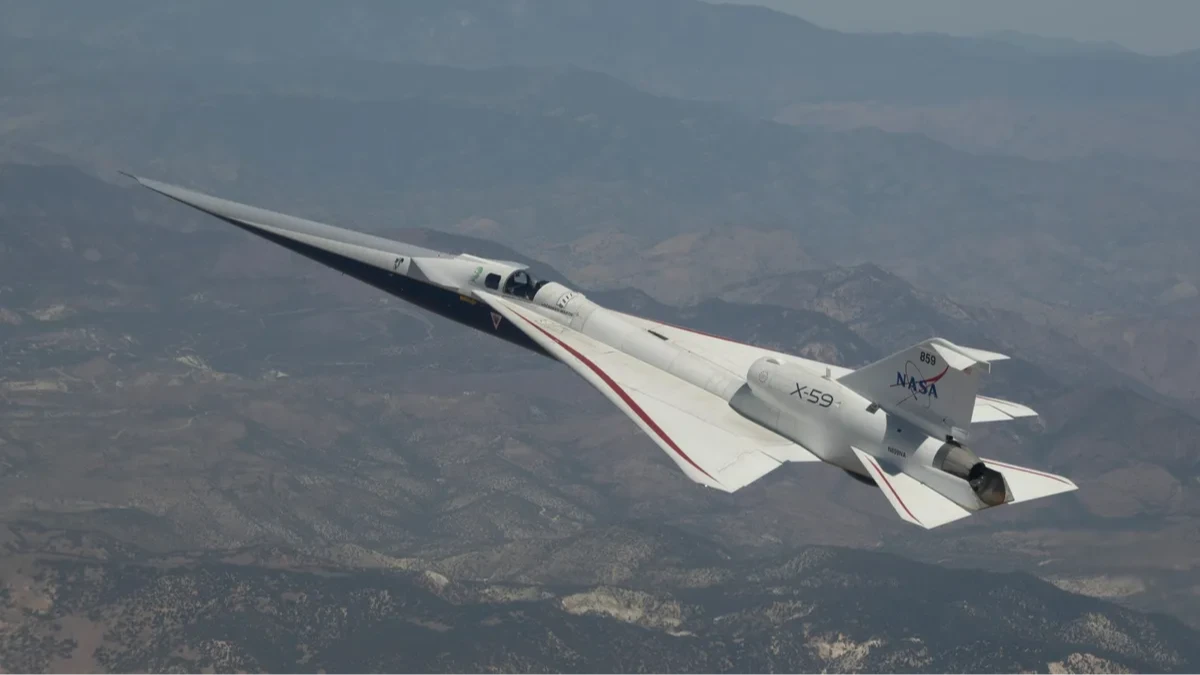 NASA X-59 ile s&uuml;personik u&ccedil;uşu sessizleştiriyor