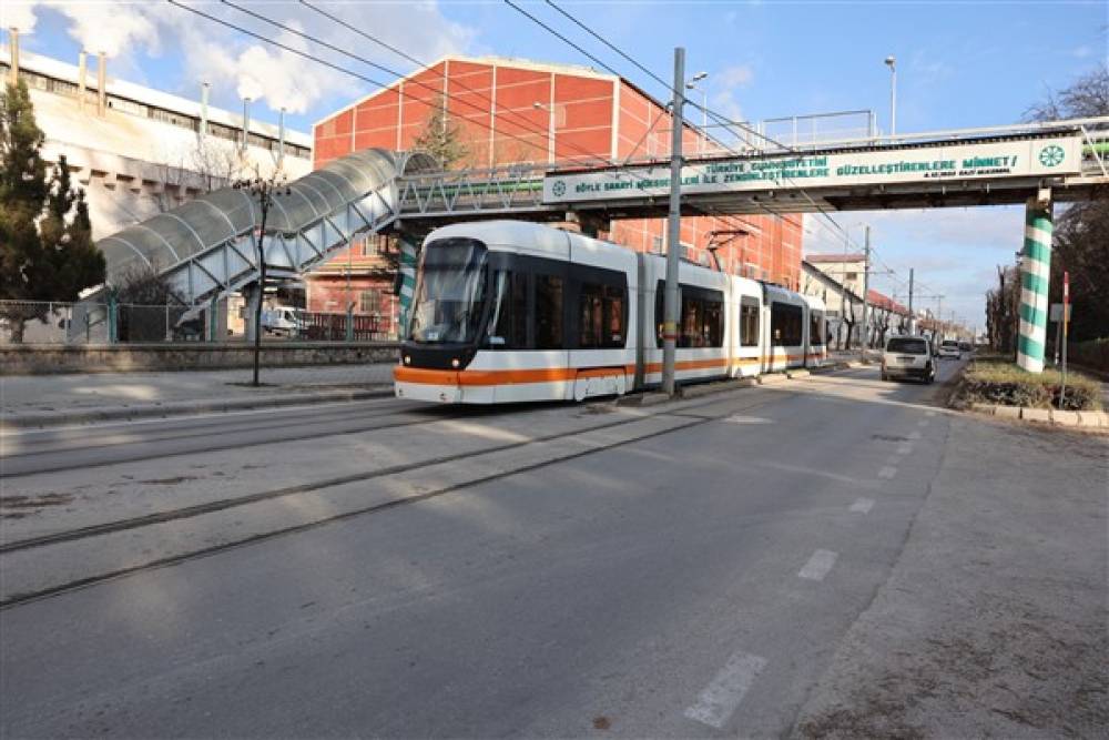 Eskişehir Şeker Hattı'nda tramvay seferleri 6 Ocak'ta başlayacak