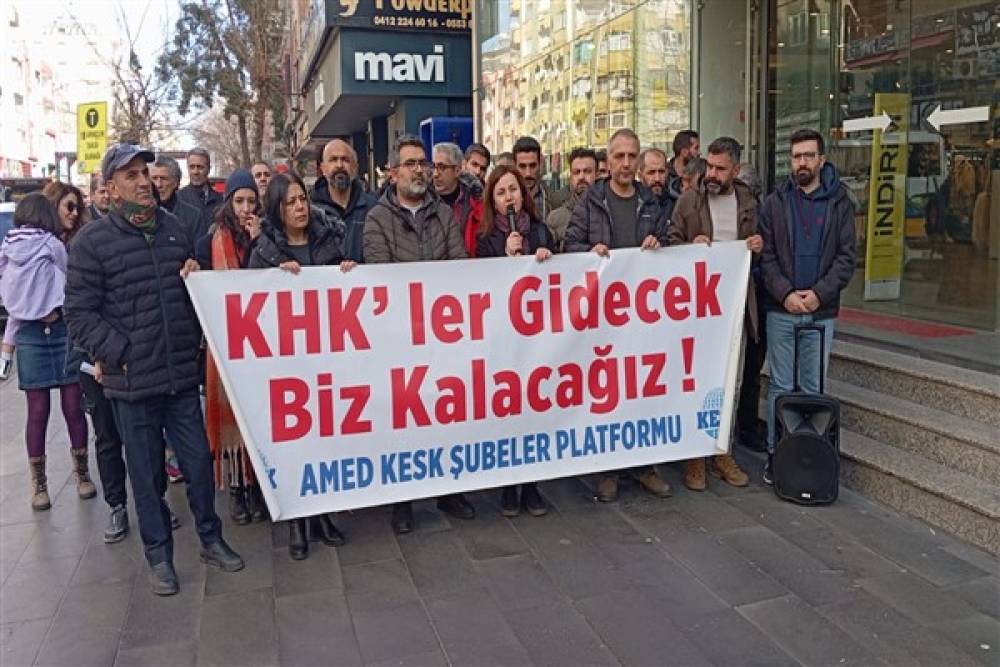 KESK Amed Şubeler Platformu: KHK'ler gidecek, biz kazanacağız