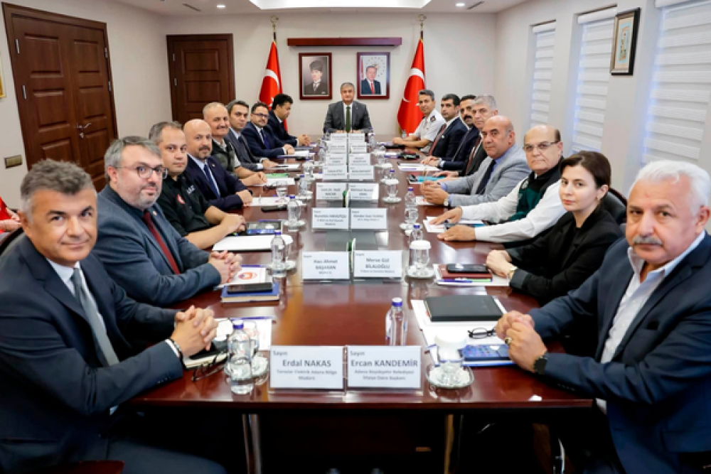 Adana'da orman yangınlarıyla m&uuml;cadele masaya yatırıldı