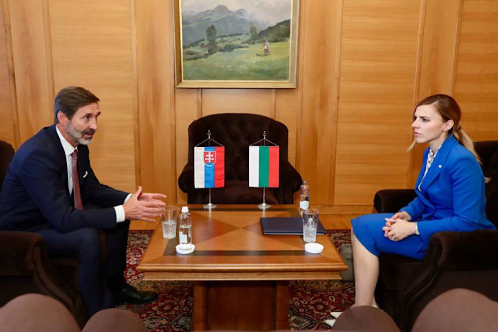 Bulgaristan ve Slovakya yeni iş birliği fırsatlarını g&ouml;r&uuml;şt&uuml;