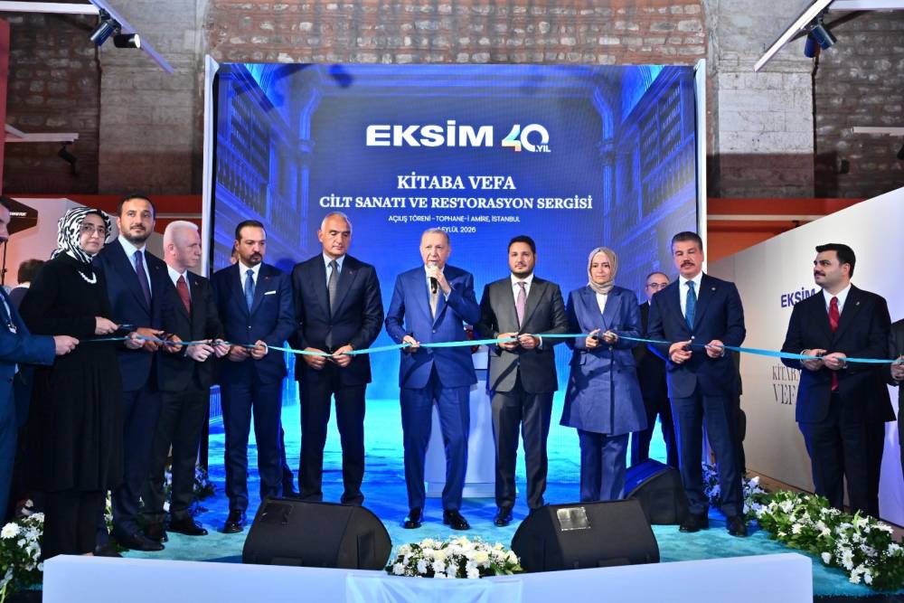 &ldquo;Kitaba Vefa&rdquo; Sergisi Cumhurbaşkanı Recep Tayyip Erdoğan tarafından a&ccedil;ıldı