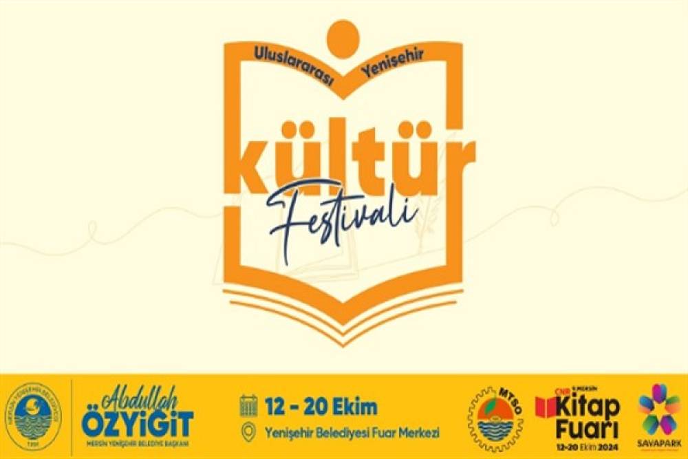 Uluslararası Yenişehir Kültür Festivali ve Kitap Fuarı başlıyor