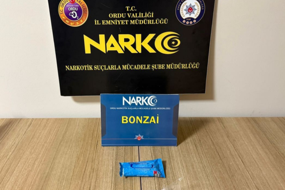 Ordu'da iki uyuşturucu operasyonunda 2 ş&uuml;pheli tutuklandı
