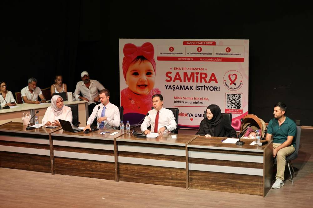 Bodrum'da SMA hastası Samira bebek i&ccedil;in yardım gecesi d&uuml;zenlendi
