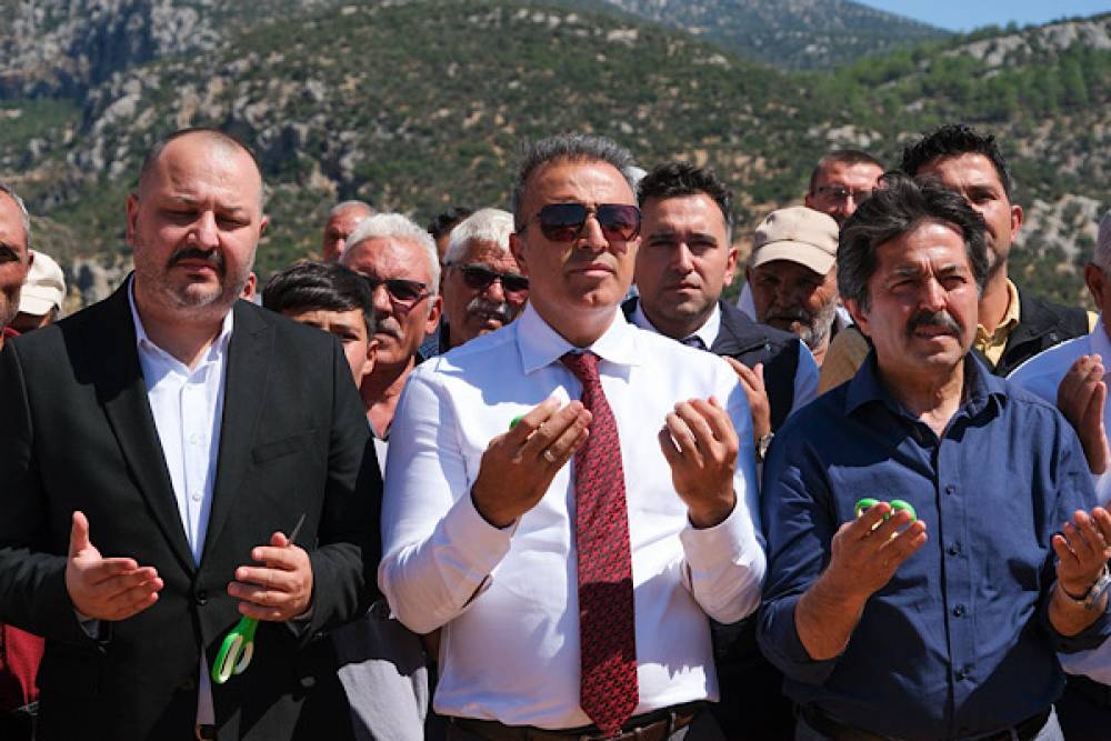 Karaman&rsquo;da 600 dekar tarım arazisi sulama sistemine kavuştu