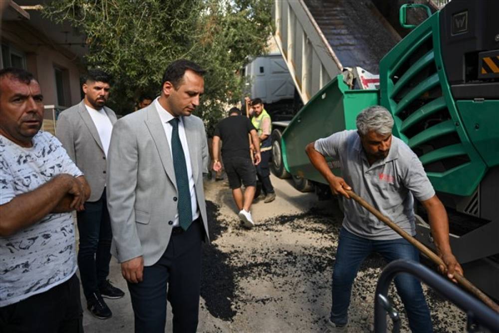 Başkan Eşki: Bornova’da yol sorunlarını çözüyoruz