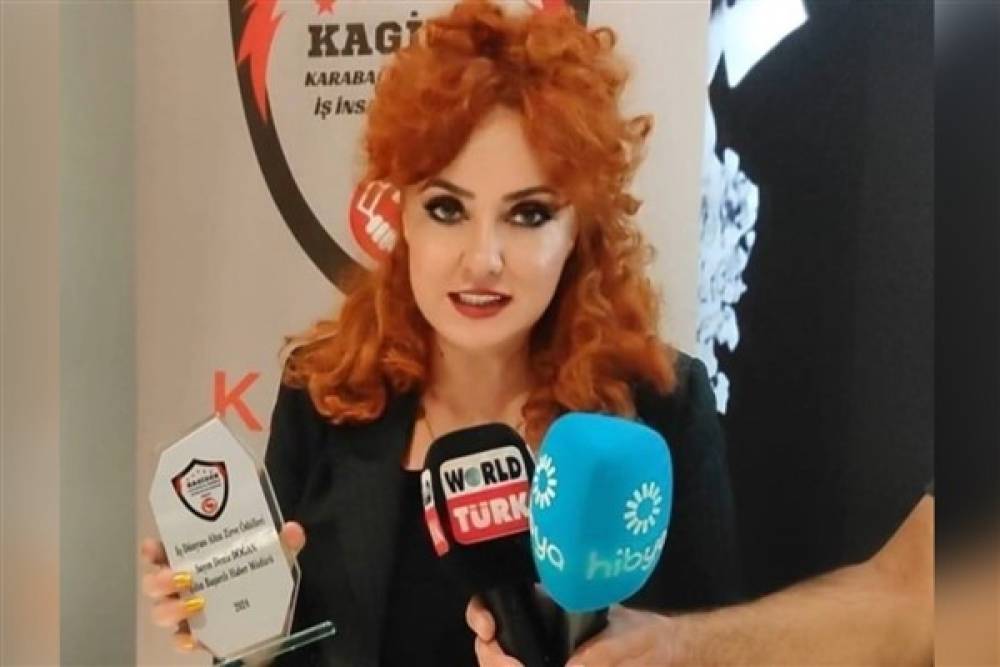 Gazeteci Deniz Doğan'a bir ödül daha