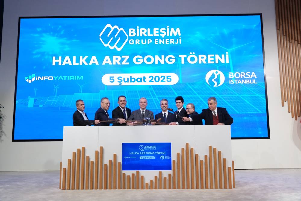 Borsa İstanbul’da gong Birleşim Grup Enerji için çaldı