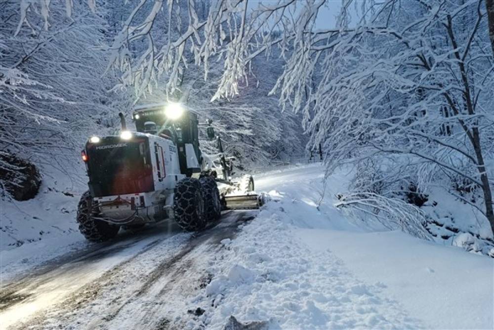 Ordu'da kar yağışı olumsuz etkilere yol açtı