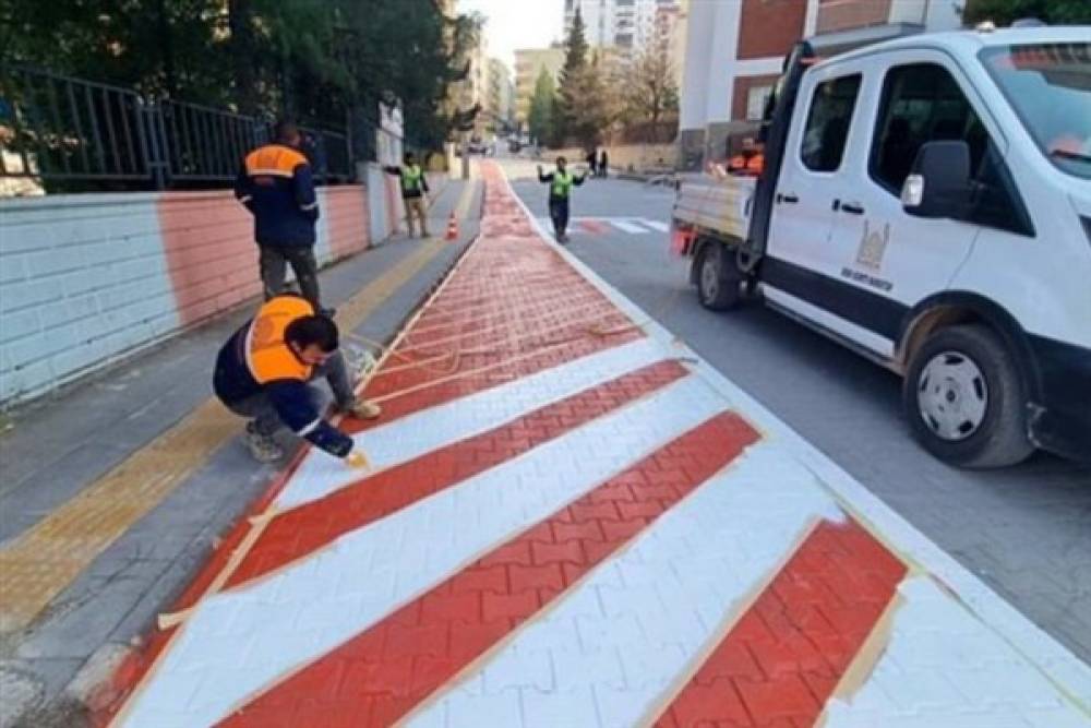 Mardin'de güvenli okul bölgeleri için düzenlemeler yapılıyor