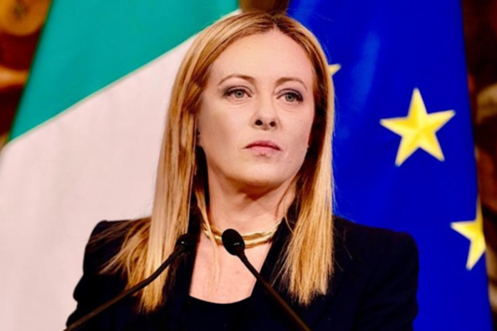 İtalya Başbakanı, Katar Emiri ile g&ouml;r&uuml;şt&uuml;