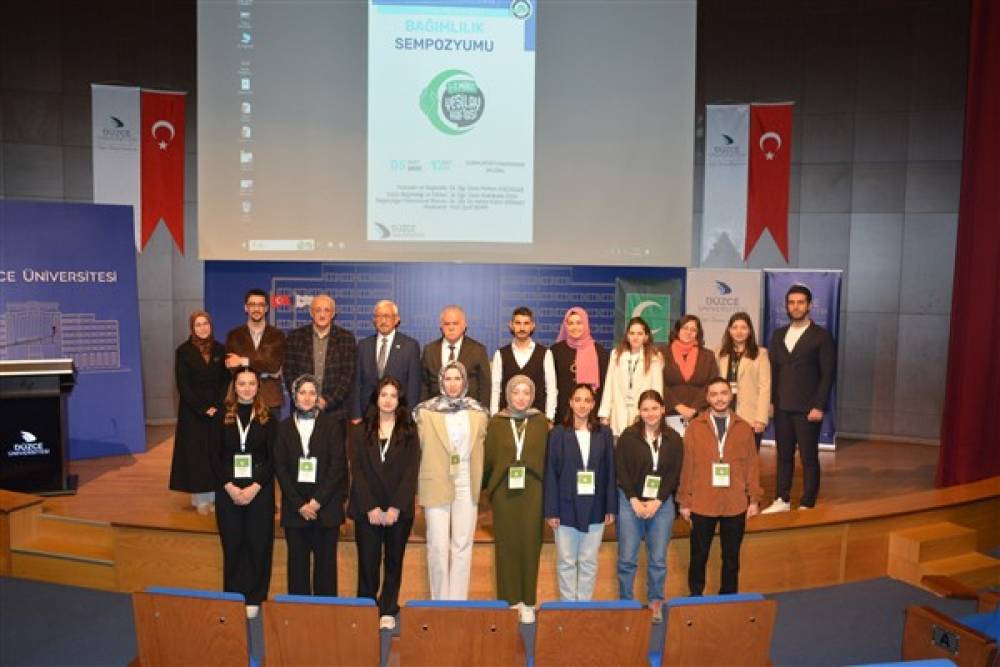 Düzce Üniversitesi’nde Bağımlılık Sempozyumu yapıldı