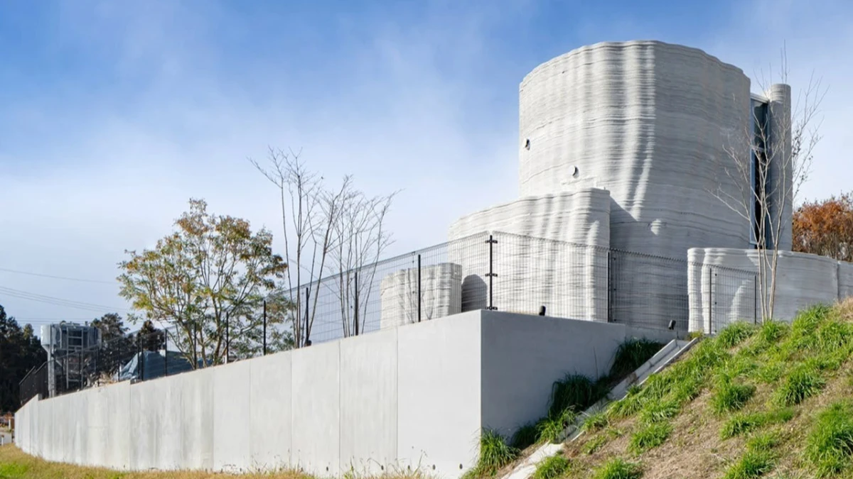 Depreme diren&ccedil;li iki katlı 3D baskılı ev