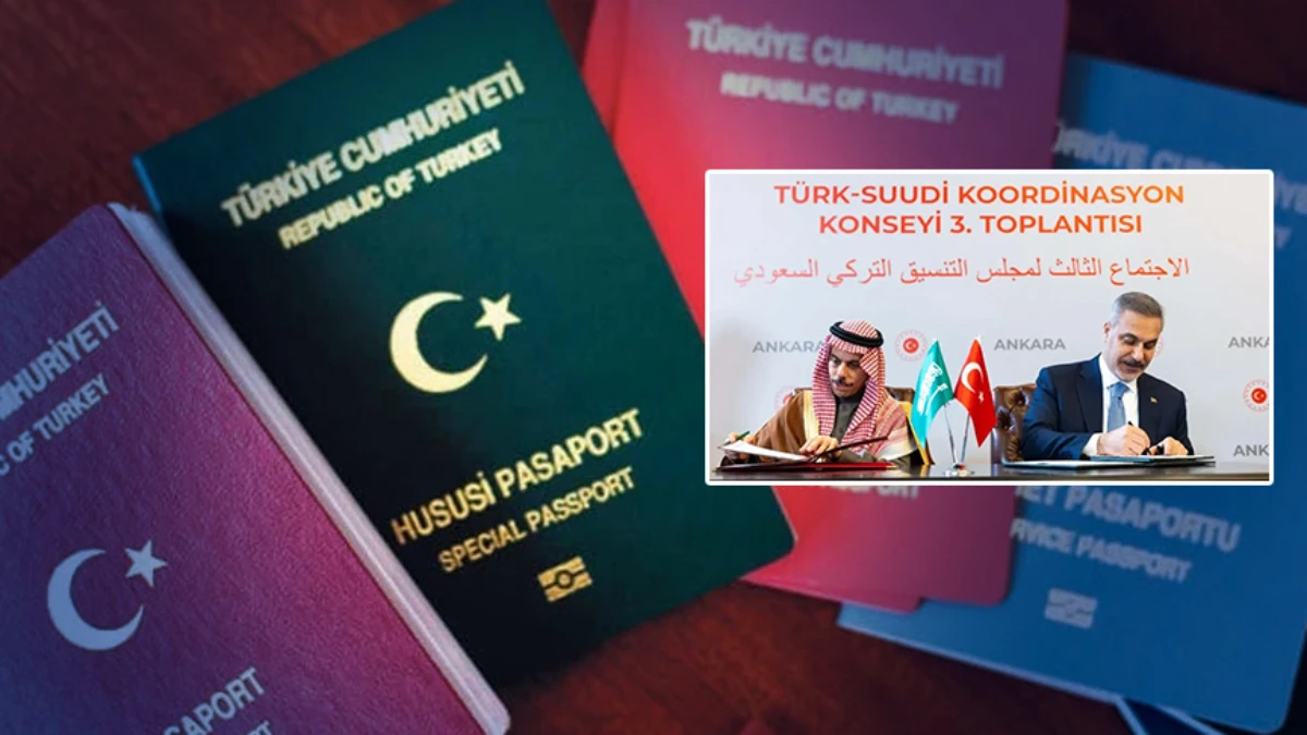 T&uuml;rkiye ve S. Arabistan arasında dikkat &ccedil;eken imza: Vize muafiyeti sağlandı
