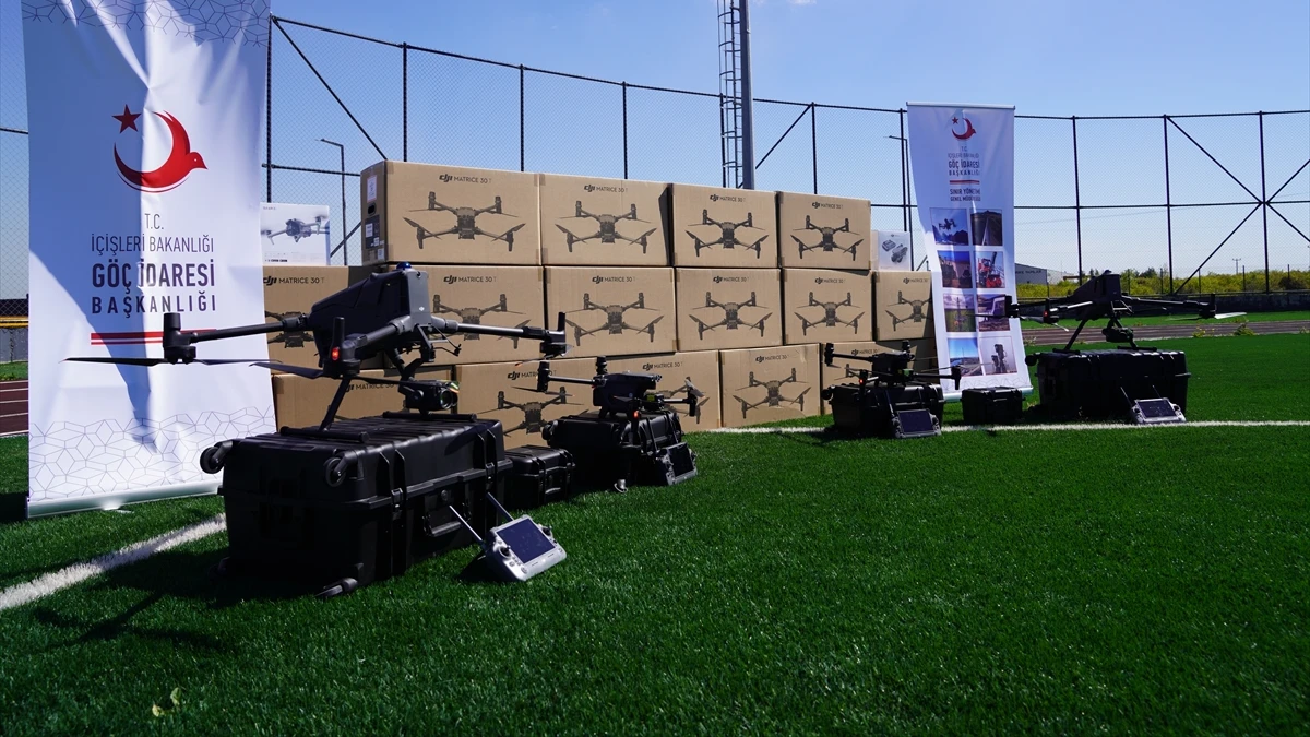 Sınır g&uuml;venliği i&ccedil;in termal kameralı 391 dron envantere alındı