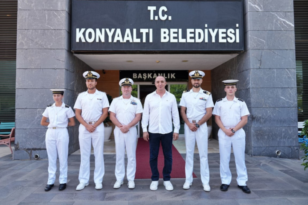 Başkan Kotan, İtalyan Deniz Kuvvetleri Heyetini ağırladı