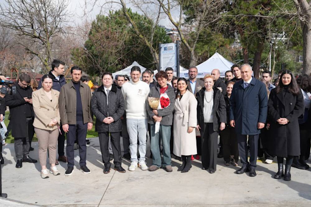 Mattia Ahmet Minguzzi Kaykay Parkı hizmete a&ccedil;ıldı