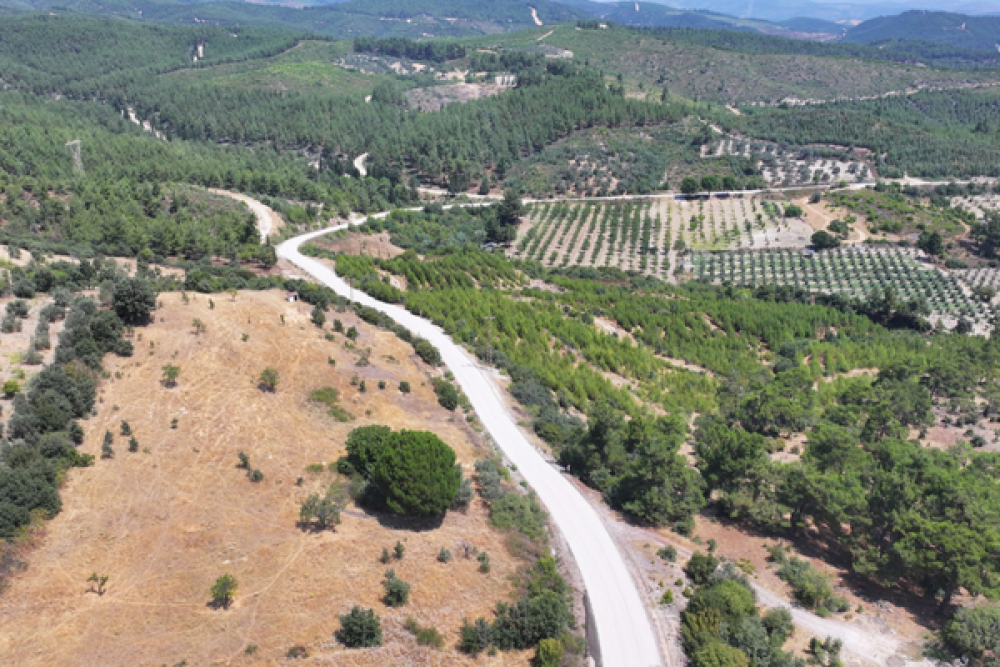 Yuntdağı&rsquo;nda 10 kilometrelik yol yenileniyor