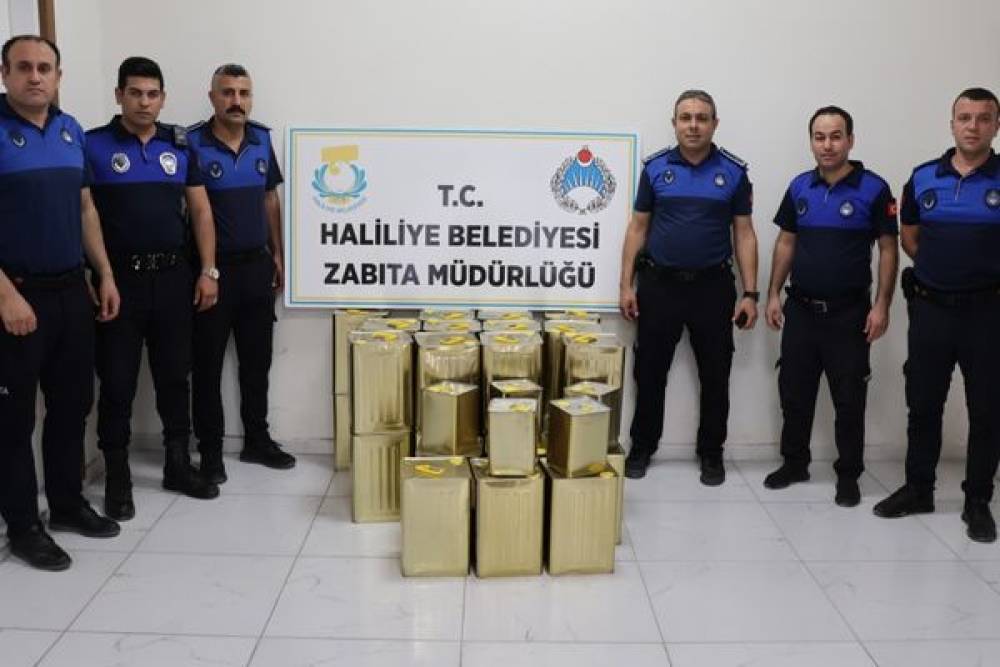 Haliliye&rsquo;de 875 kilo sade yağa el konuldu