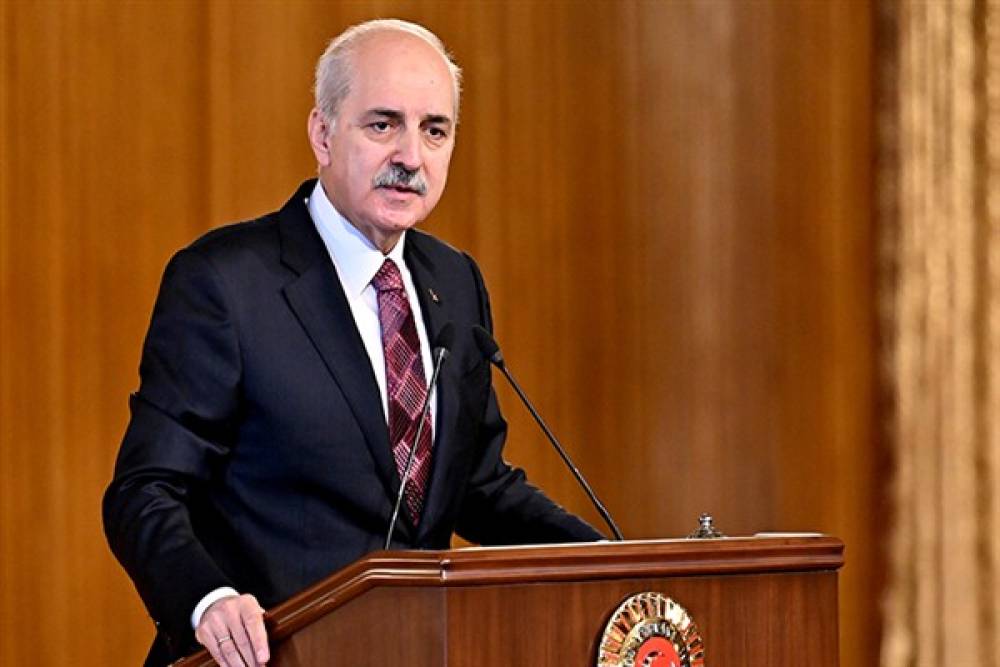 TBMM Başkanı Kurtulmuş&rsquo;tan Filistin mesajı