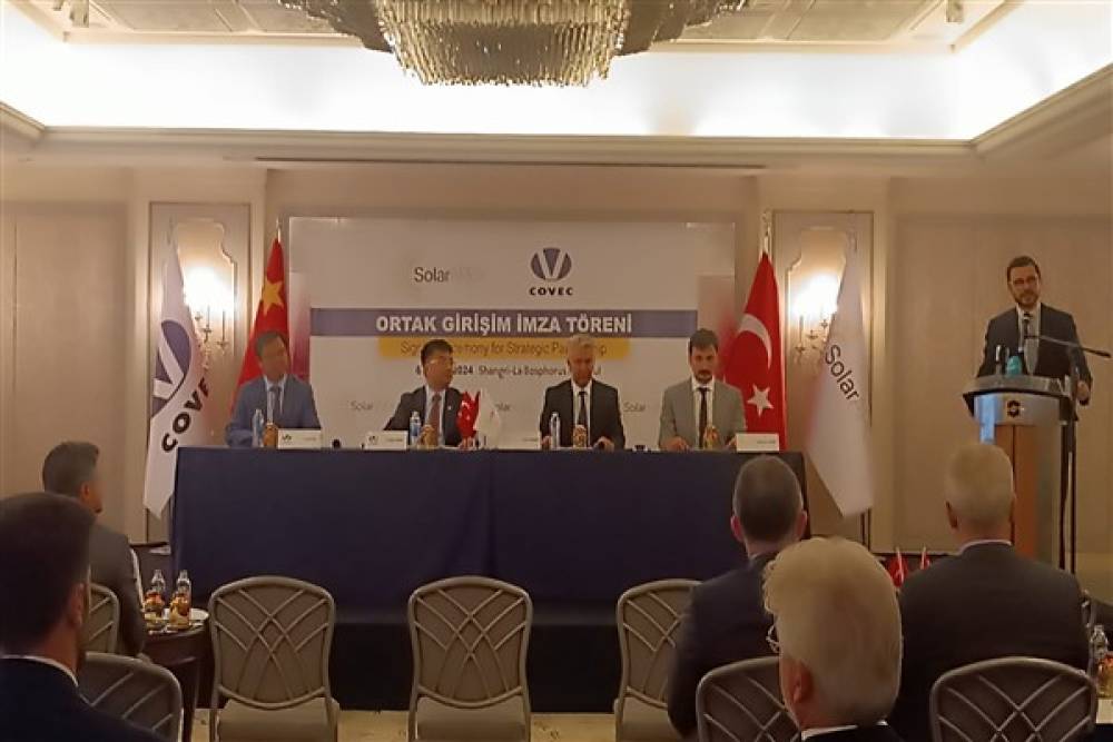 Yeşil enerji projeleri için SolarAPEX ve COVEC ortak girişim anlaşması imzaladı