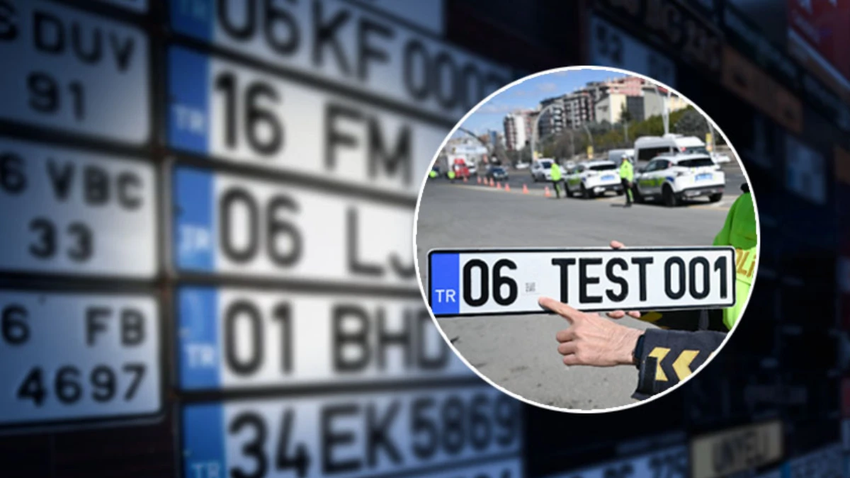 SON DAKİKA: APP plaka rehberi yayımlandı: Emniyet 3 adımda değişim s&uuml;recini a&ccedil;ıkladı