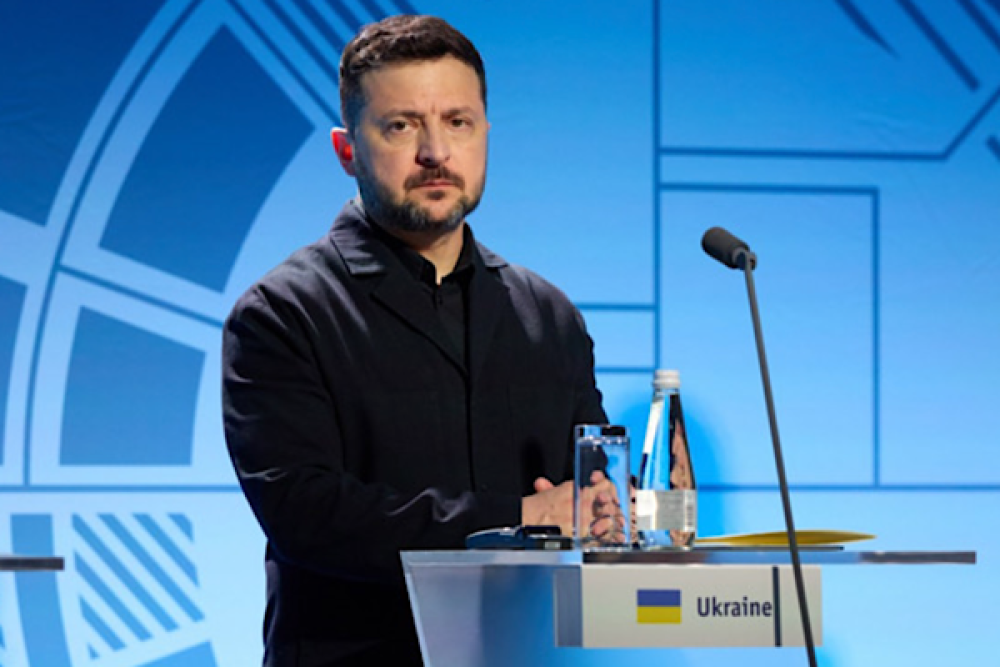 Zelenski: Rusya, Ukrayna&rsquo;daki televizyon kanalını hedef aldı