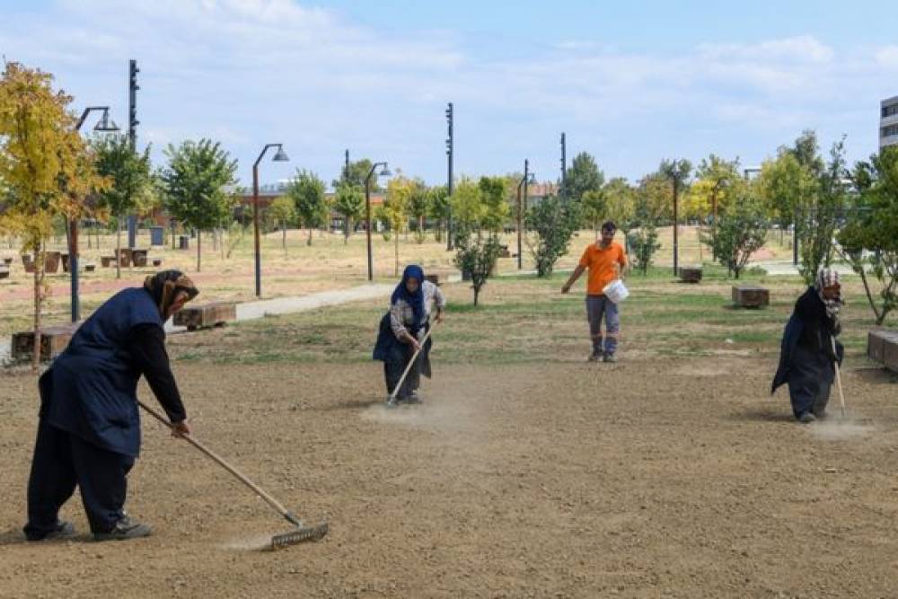 Osmangazi&rsquo;de yeşil alan &ccedil;alışması