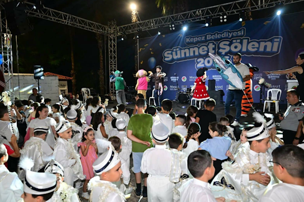 Kepez'de 500 &ccedil;ocuğa S&uuml;nnet Ş&ouml;leni