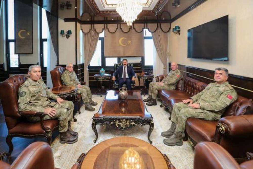 Korgeneral Kurumahmut&rsquo;tan Vali Masatlı&rsquo;ya ziyaret