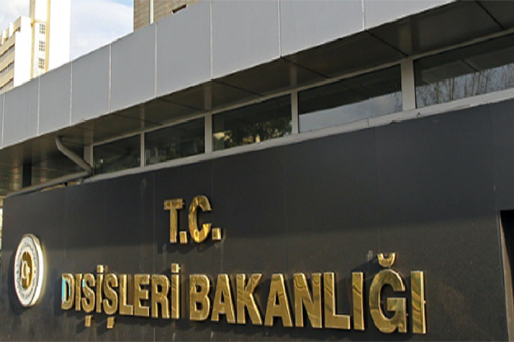 Dışişleri Bakanlığından İsrailli bakana tepki