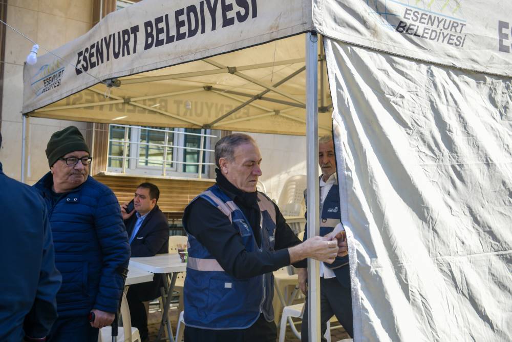 Esenyurt Belediyesi'nden taziye hizmeti