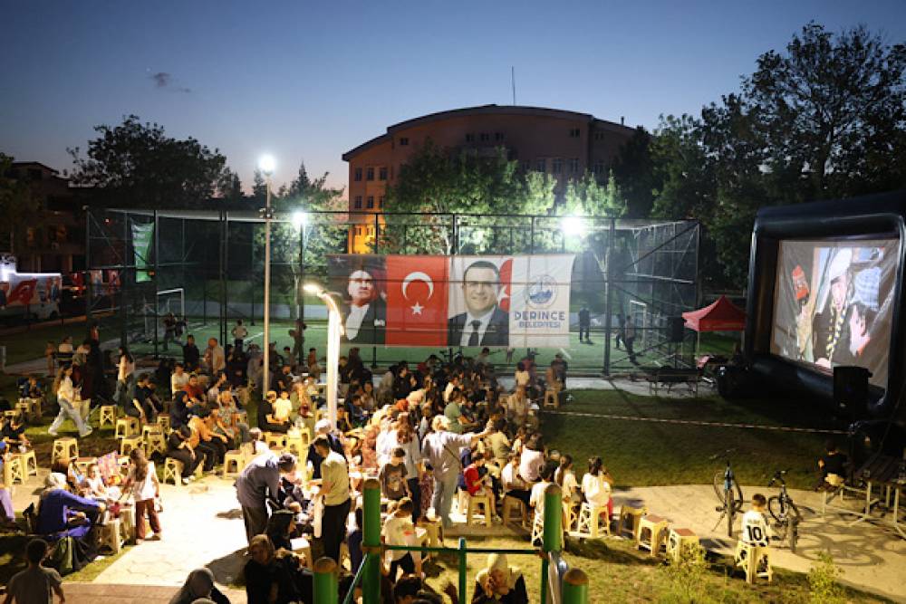  Derince&rsquo;de Yaz Sinema G&uuml;nleri devam ediyor