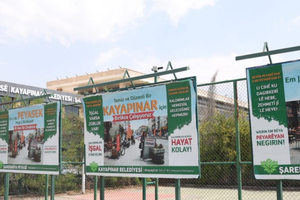 Kayapınar Belediye zabıtasından iki &ouml;rnek uygulama