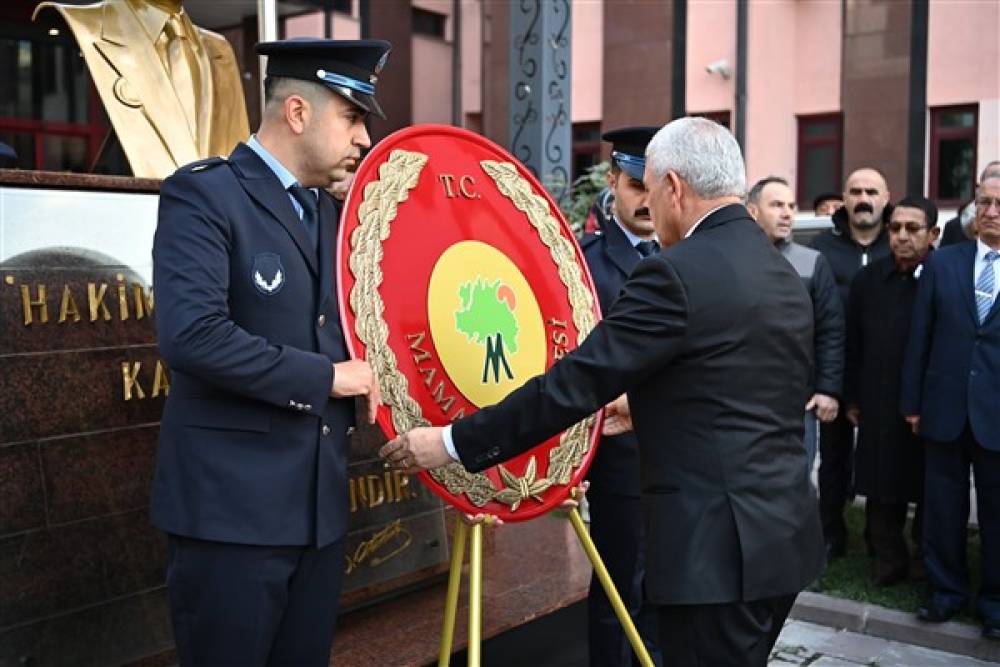 Mamak’ta 10 Kasım töreni düzenlendi 