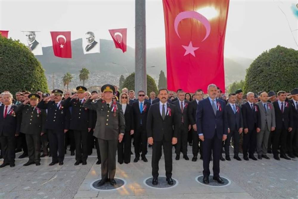 Atatürk, vefat yıl dönümünde Hatay’da anıldı