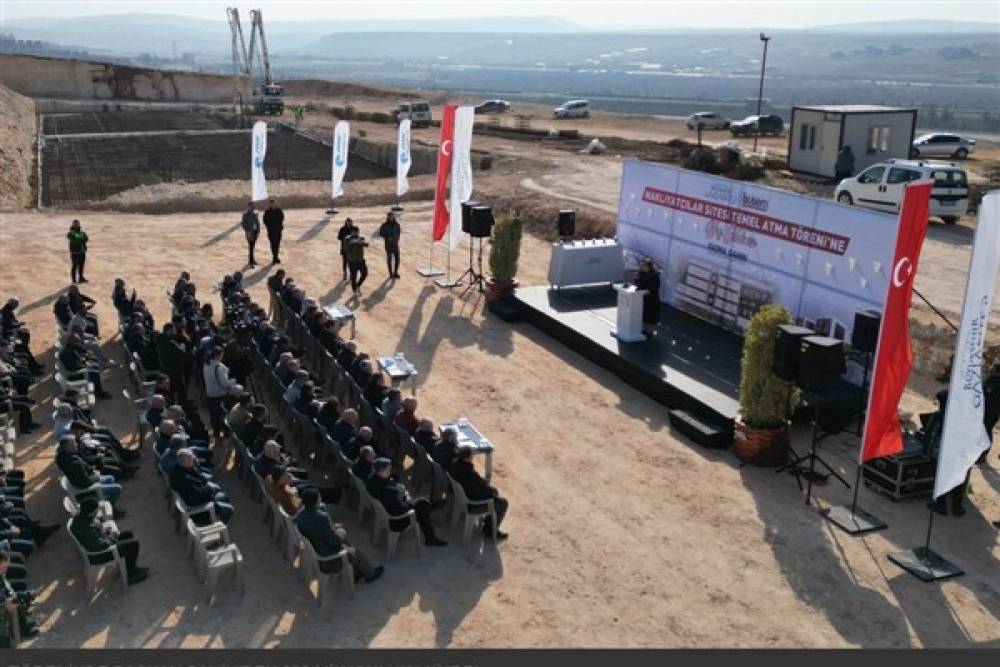 Gaziantep'te BÜSEM Nakliyatçılar Sitesi Temel Atma töreni gerçekleşti