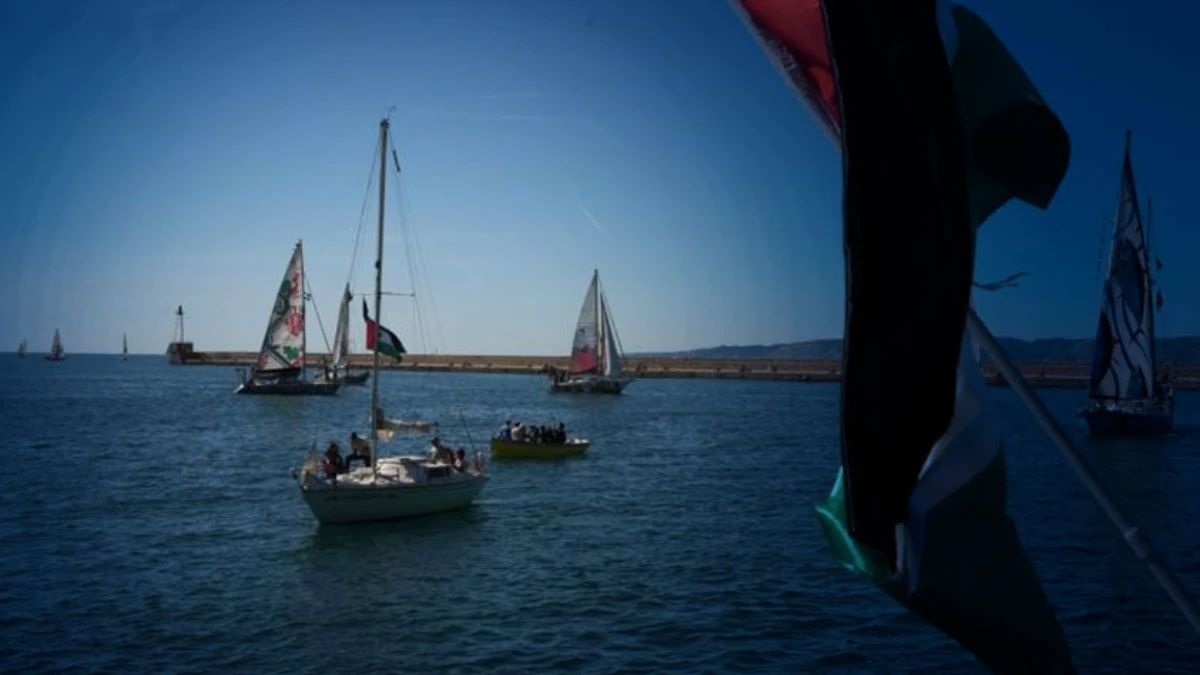 Barselona'da hazırlık: K&uuml;resel Sumud Filosu iki katı katılımla yeniden Gazze'ye gidiyor